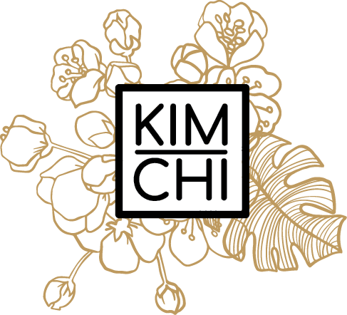 Kimchi Logo with the leaves